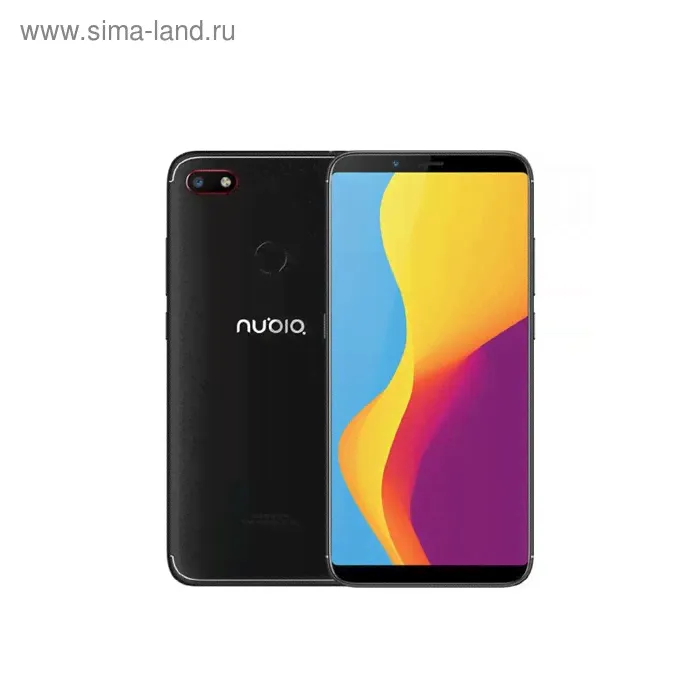 Смартфон Nubia V18, 64Гб, 2Sim, 6", Android 7.0, 13Mpix, черный