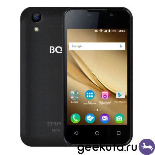 Смартфон BQ BQ-4072 Strike Mini Black