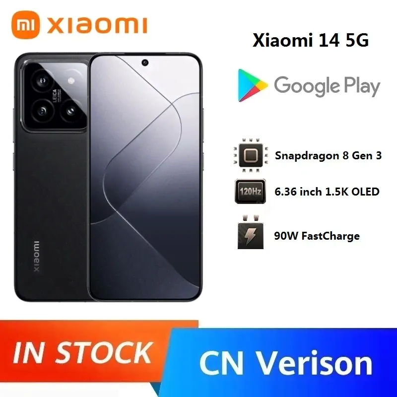 Смартфон Смартфоны Xiaomi 14 5G 12/256 ГБ, белый-0