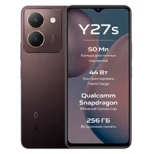 Vivo Смартфон Y27s Ростест (EAC) 8/256 ГБ, черный