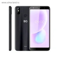 Смартфон BQ S-6022G Aura 5,99", IPS, 16Гб, 2Гб, 8МП, 3G, Android 9.0, тёмно-серый